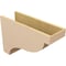 Ekena Millwork 9"W x 27"D x 18"H Classic Garner Rough Cedar Woodgrain TimberThane Corbel, Primed Tan CORUR09X27X18GARRCPR - alternate 3